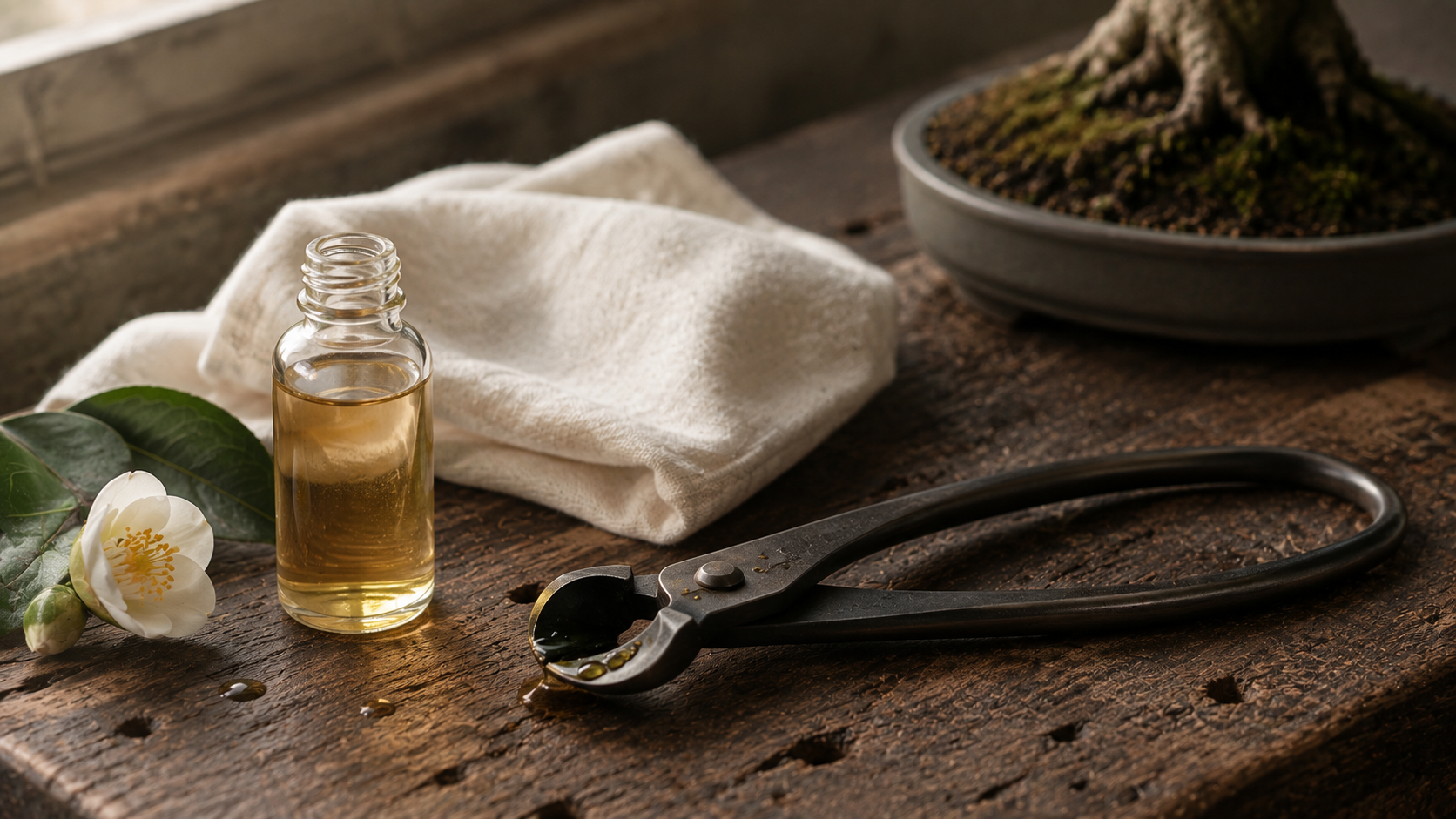 Best Bonsai Tool Maintenance Products in 2026: Oil, Erasers and Stones That Keep Japanese Tools Sharp